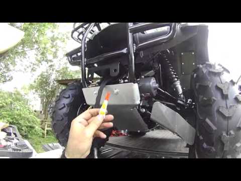 2013Honda Rancher 420, Warn XT25 winch