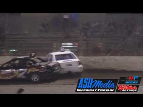 Production Sedans: Jim Cowley Crash - Rockhampton Speedway