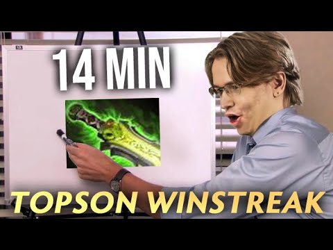 Topson keeps DESTROYING MID on THIS HERO in 7.31
