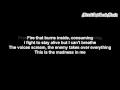 Skillet - Madness In Me | Lyrics on screen | HD