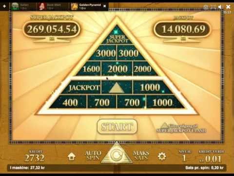 Golden Pyramid - en spilleautomat med gemte skatte