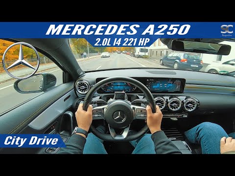 Mercedes-Benz A250 Edition 1 221 HP (2018) - City Test Drive POV