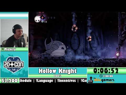 Midwest Speedfest 2019 - Hollow Knight (100%) by Mickely + FINALE