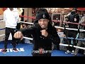 GERVONTA TANK DAVIS SHAKES OUT, SHADOW BOXES DAYS AWAY FROM HUGO RUIZ FIGHT