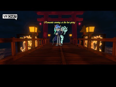 Mitsuhide and Rosaria on a date at the hot springs.