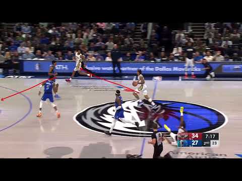 DALLAS MAVERICKS disgusting, reprehensible coaching vs. NEW ORLEANS PELICANS 