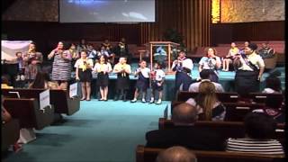 Miami Temple SDA Church Pathfinder Sabbath 2014 Praise Music