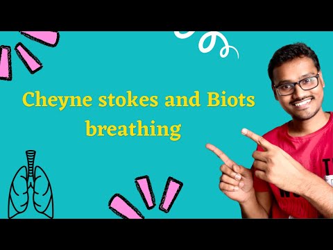 Cheyne stokes breathing and Biot’s breathing