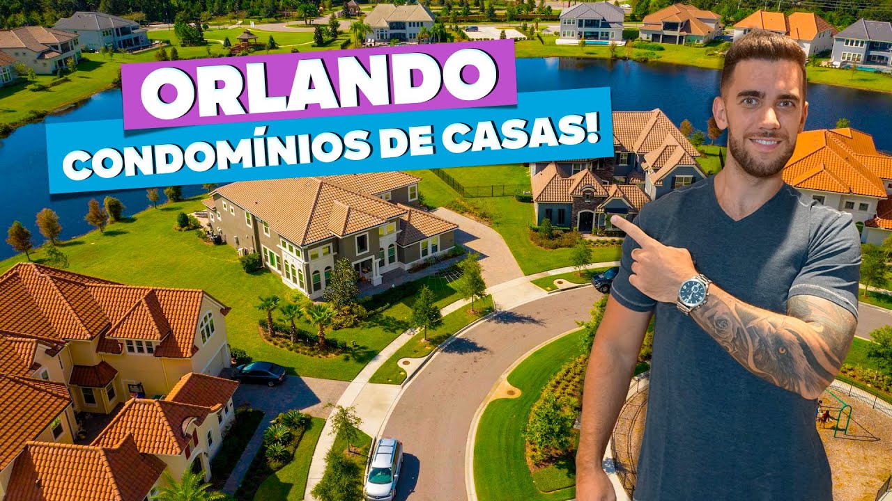 Melhores condomínios de CASAS em ORLANDO para temporada! Hospedagem mais barata!