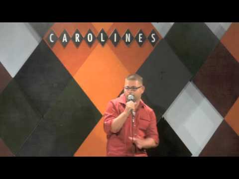 Tourette comedian (chris fox) performing live ar carolines on broadway oct 21