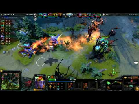 Escape vs Alliance, Game 2, The International 2016, EU Play-Off