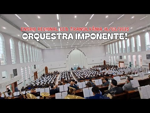 Hino 395 "Eis-Me aqui", dirá o Criador - Ensaio regional CCB Transilvânia