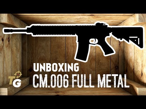 Cyma CM.006 Full Metal - Airsoft Replica Unboxing
