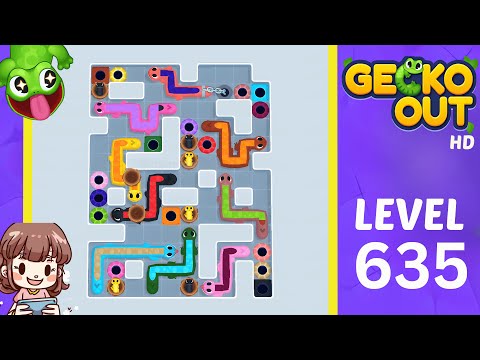 Gecko Out Level 635 Solution Walkthrough