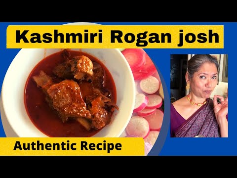 MUTTON ROGAN JOSH RECIPE | SPICY MUTTON CURRY RECIPE | LAMB CURRY RECIPE | KASHMIRI ROGAN JOSH