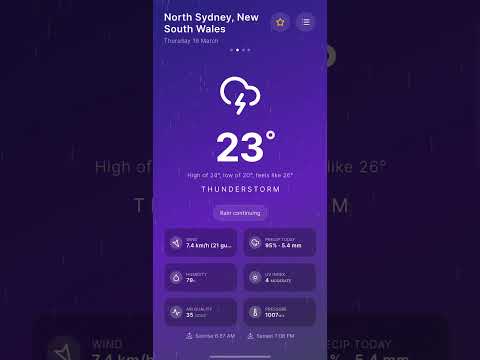Strata. Private, Local Weather