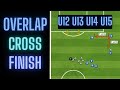 Finishing Drill | Overlap & Cross | U12 U13 U14 U15 | Football/Soccer