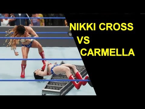 WWE 2K18 Nikki Cross vs Carmella - Iron Wonder Woman Match
