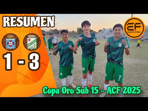 📹 Resumen: Blooming 1 - 3 Oriente Petrolero | Copa Oro Sub 15 - ACF, Fecha 1