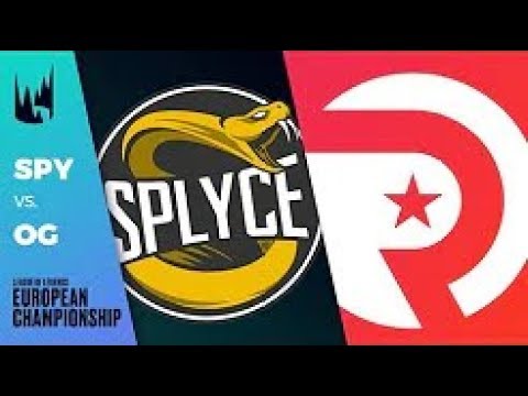 SPY vs Origen   LEC 2019 Spring Split W2D2   Splyce vs Origen