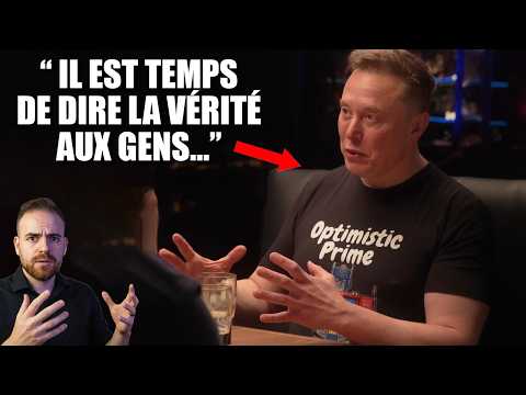 La dernière interview d'Elon Musk est DINGUE - je vous explique TOUT (Robots, IA, Espace ...)