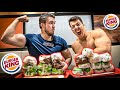 Schaffen wir 10.000 Kcal Burger in 20 Minuten? BURGER KING BATTLE