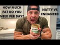 How Much Fat Do You Really Need to Eat Per Day? - Natty vs Enhanced