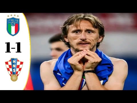 Croatia vs Italy 1-1 Highlights Euro 2024