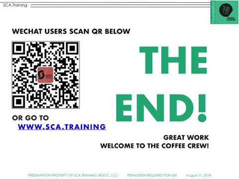 SCA Green Coffee Foundation - Part 5 END - Sharing my old PowerPoint slides w/content explanations