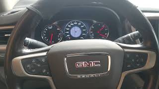 ¿Como retraer calipers Electrónicos?, GMC Acadia 2019 Modo mantenimiento freno de mano EPB