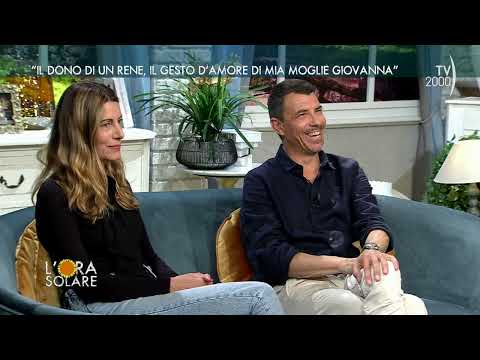 L'Ora Solare (TV2000) "Il dono di un rene, il gesto d'amore di mia moglie Giovanna"