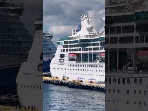 Thumbnail for The Newest CRUISESHIP of Carnival vs the Oldest of Royal Caribbean!… #cruiseship #viral #shorts #yt