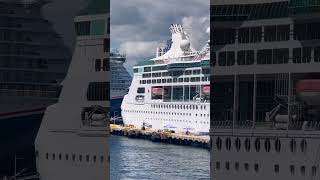 The Newest CRUISESHIP of Carnival vs the Oldest of Royal Caribbean!… #cruiseship #viral #shorts #yt
