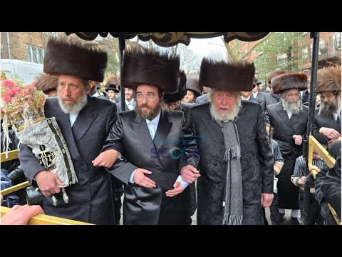 Hachnoses Sefer Torah To Satmar Shul in Boro Park | הכנסת ספר תורה לבהמ”ד סאטמאר בבורו פארק