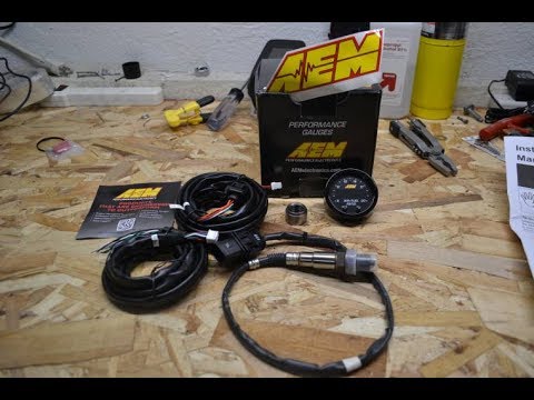 DIY Wideband Air/Fuel ratio gauge install on a 2004 Subaru STi