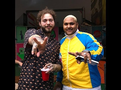 Kevin o Chris conhece Post Malone no Lollapalooza Brasil