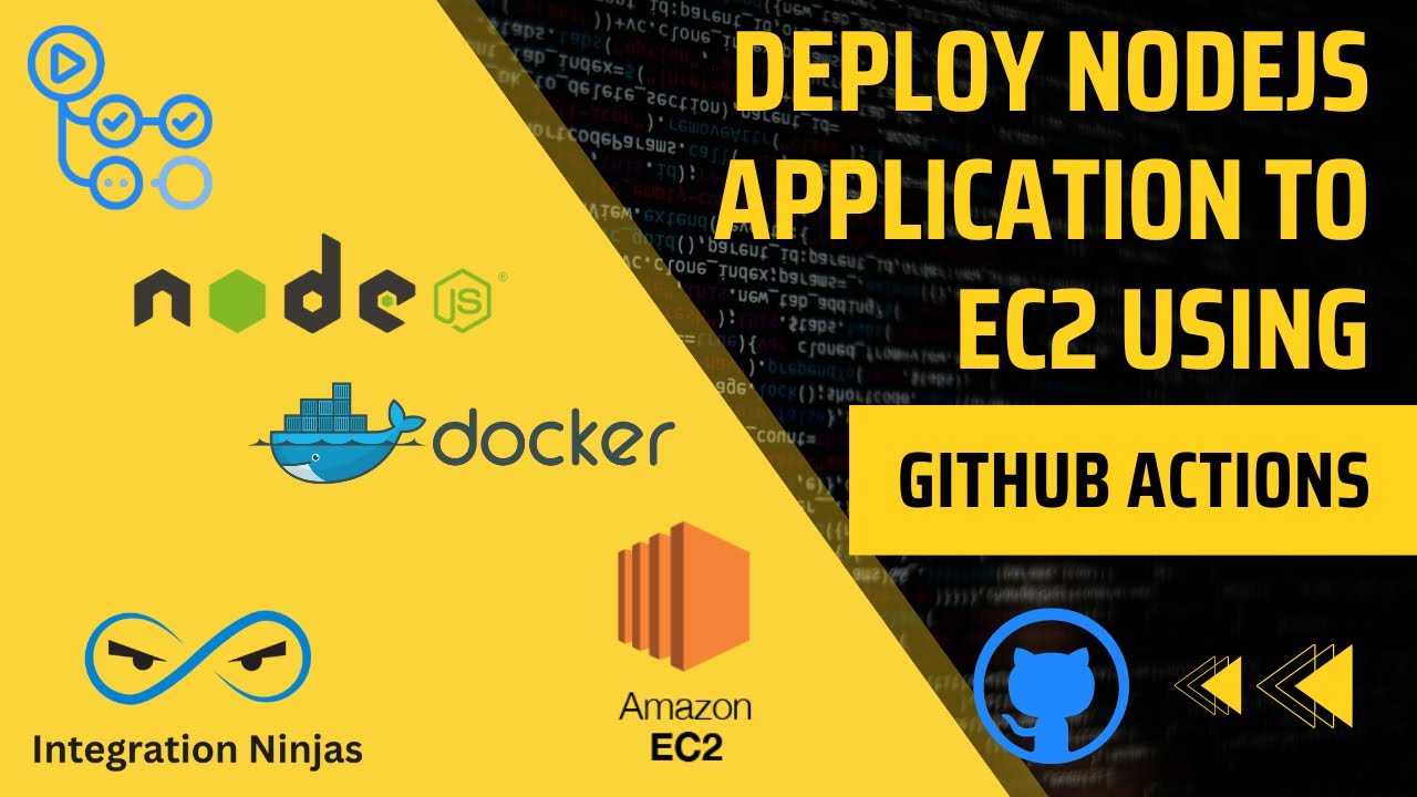 Deploy NodeJS application to AWS EC2 using GitHub Actions