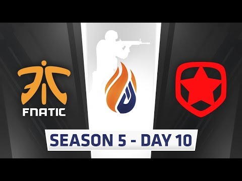 ECS Season 5 Day 10 - Fnatic vs Gambit - Cobblestone