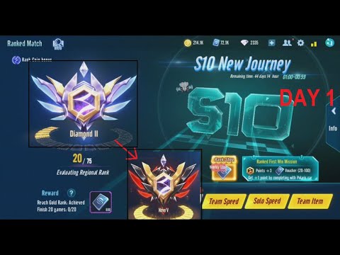 New Rank Season 10 - Push Straight To Nova on Day 1 【Garena Speed Drifters】