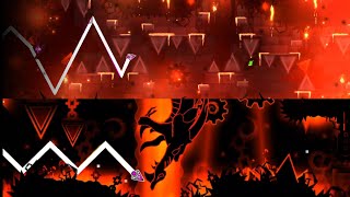 Geometry Dash | F-777 - Dark Dragon Fire Music Video in GMD