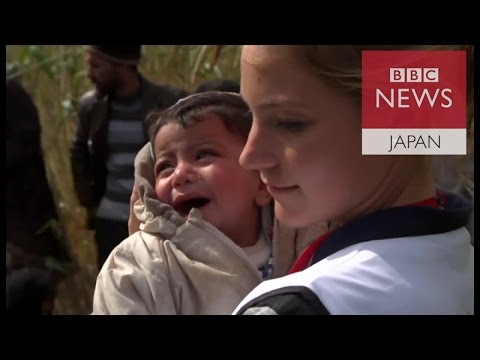 レスボス島の衛星写真