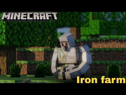 🔥 Ultimate Minecraft iron farm tutorial