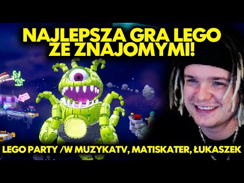 NAJLEPSZA GRA LEGO ZE ZNAJOMYMI! LEGO PARTY /w MUZYKATV, MATISKATER, ŁUKASZEK!