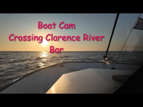 Boat Cam Crossing The Clarence River bar