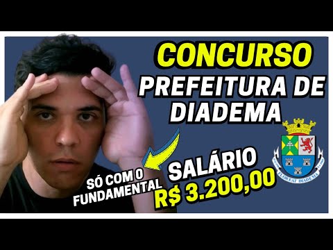 CONCURSO DA PREFEITURA DE DIADEMA 2024 AGENTE COMUNITÁRIO DE SAÚDE