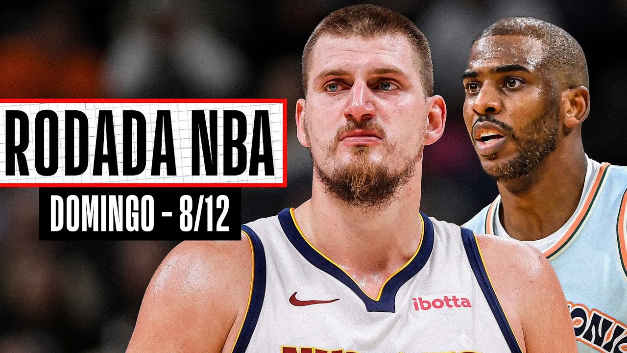 JOKIC beira 50 PONTOS pelos Nuggets; CP3 vira o 2º com mais passes na história - Rodada NBA 08/12