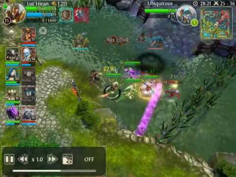 Heroes of Order & Chaos - Amazing Comeback Win (TheGods Guild+pub VS others)