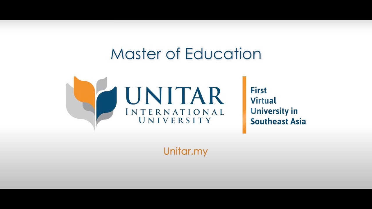 Enhance yourself with our UNITAR M.Ed. Programme