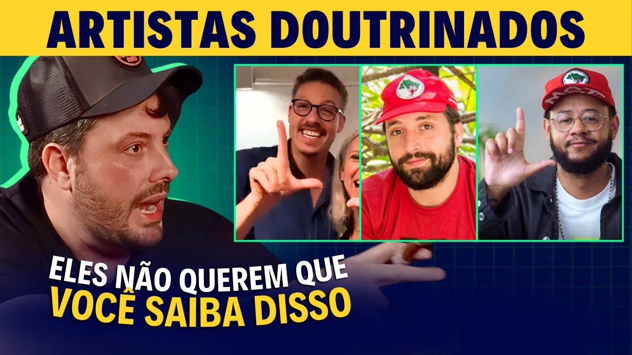 Como a ESQUERDA faz controle IDEOLÓGICO nos ARTISTAS | Danilo Gentili denuncia