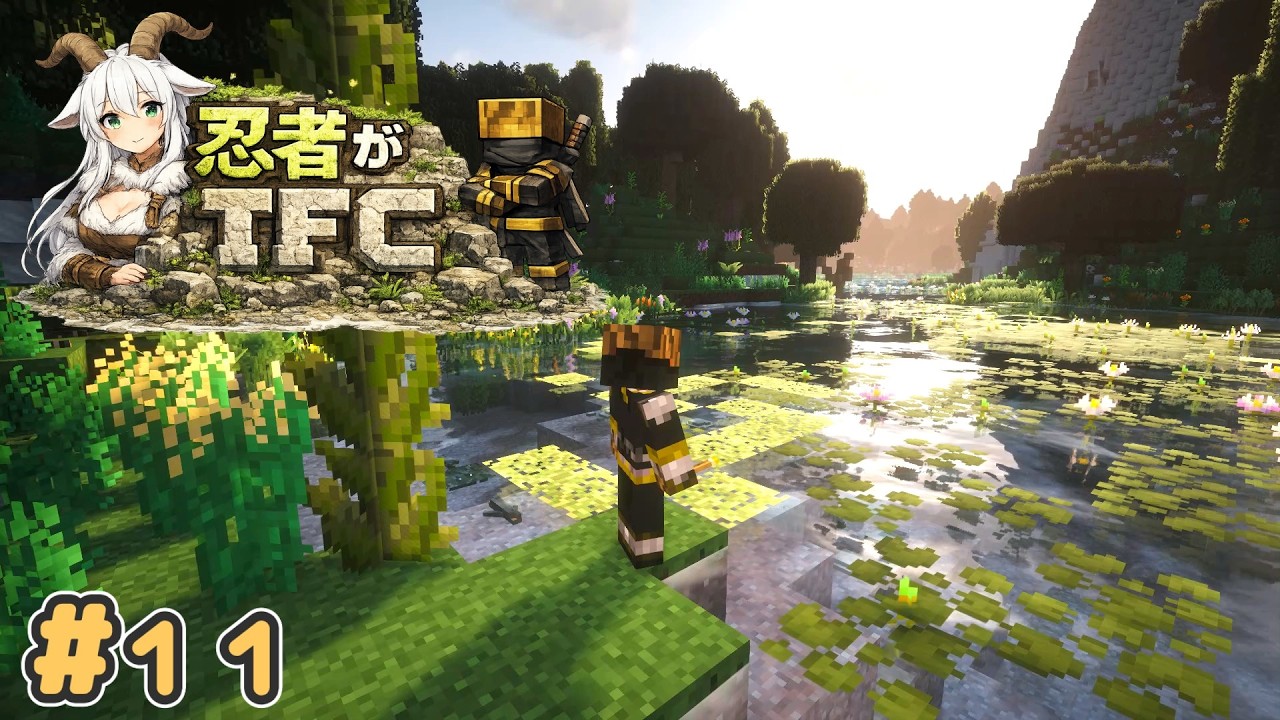 【Minecraft】忍者がTFC # 11【TerraFirmaCraft】